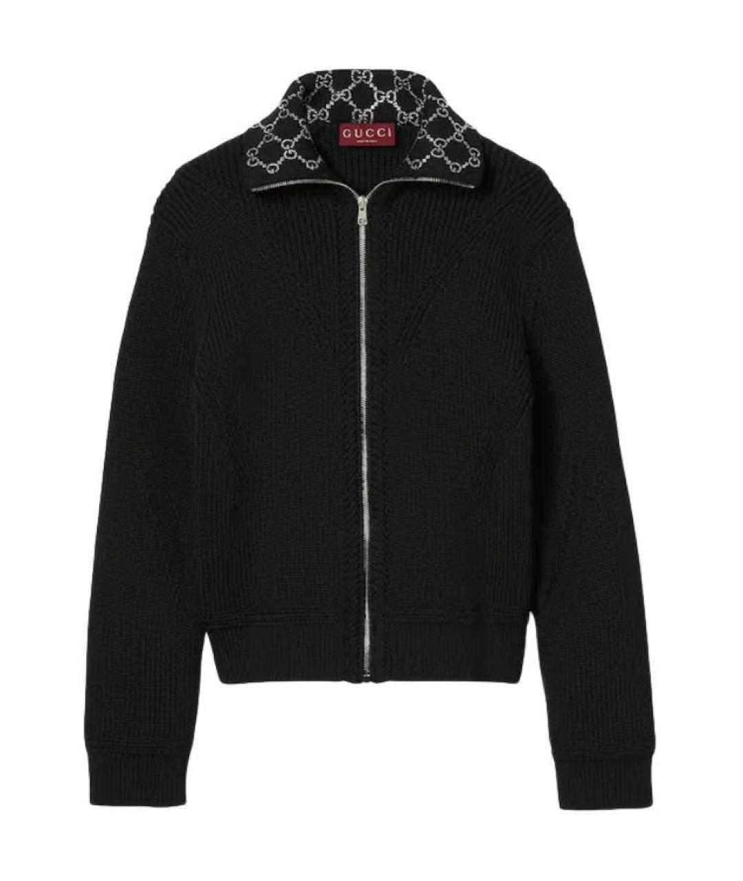 GUCCI Черный джемпер / свитер, фото 1