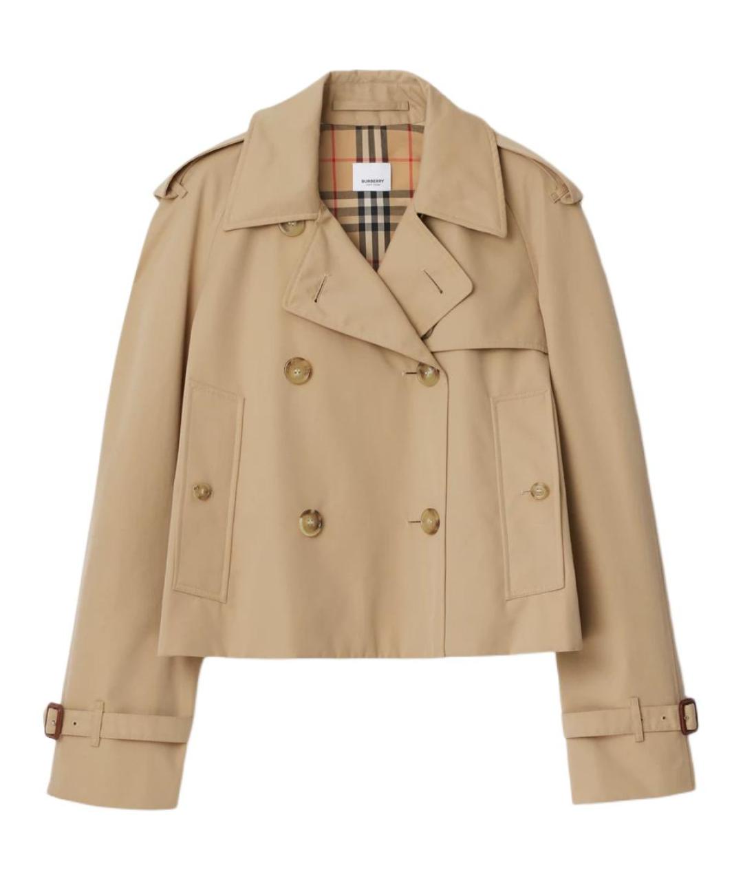 BURBERRY Бежевый тренч/плащ, фото 1