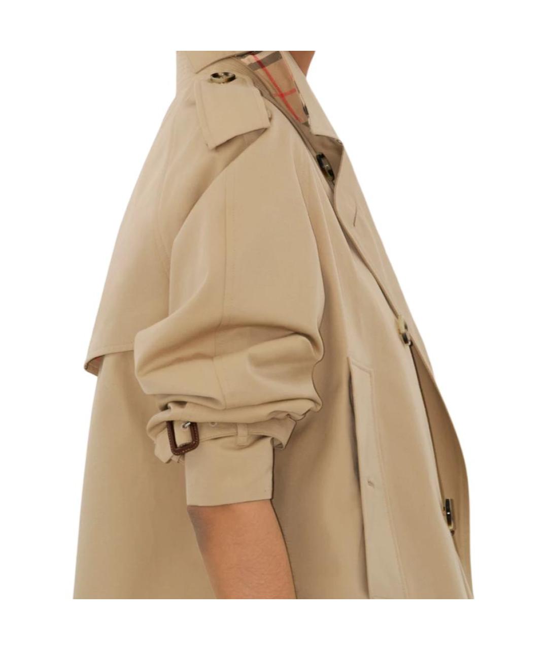 BURBERRY Бежевый тренч/плащ, фото 3