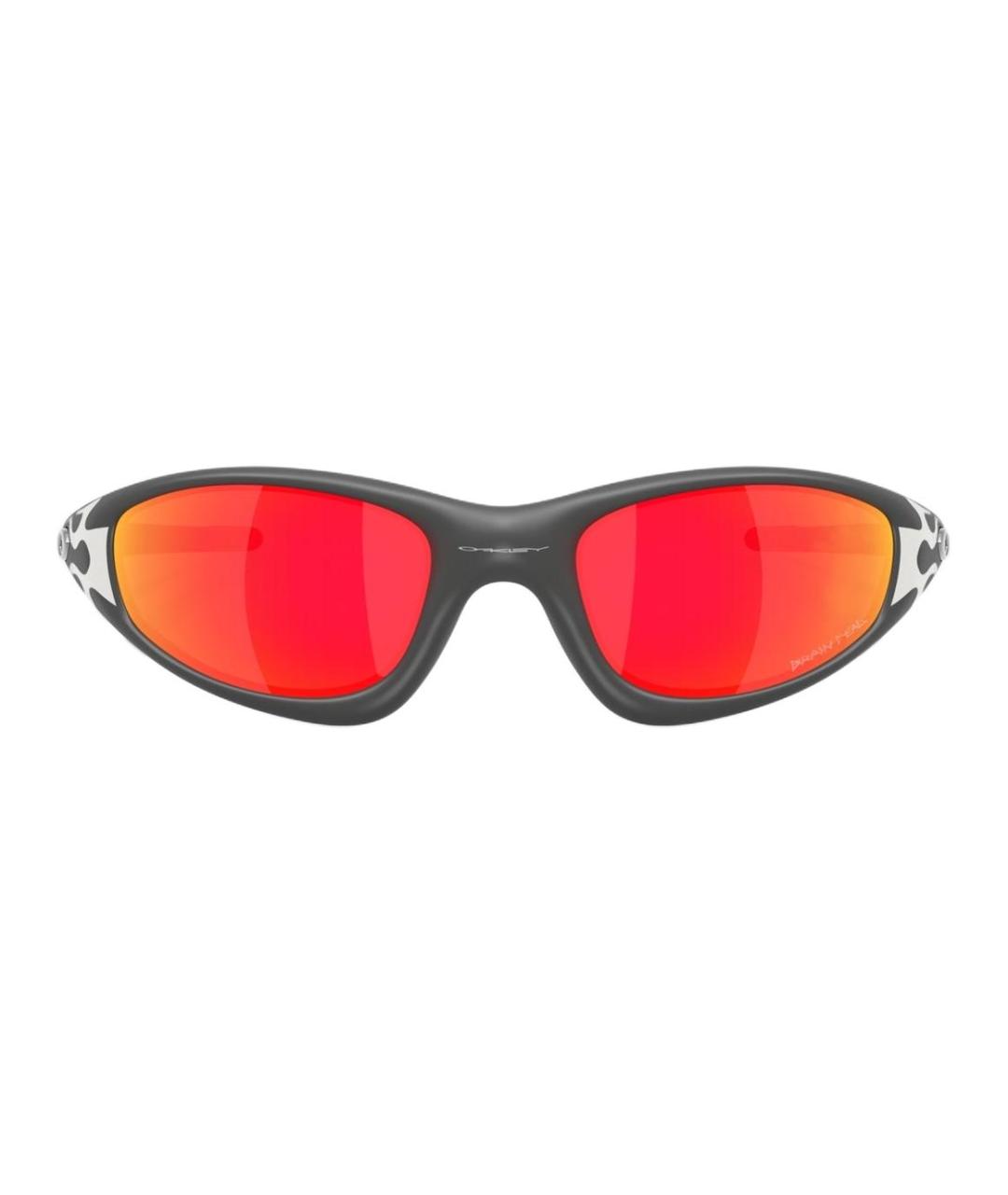 OAKLEY Серые пластиковые солнцезащитные очки, фото 2