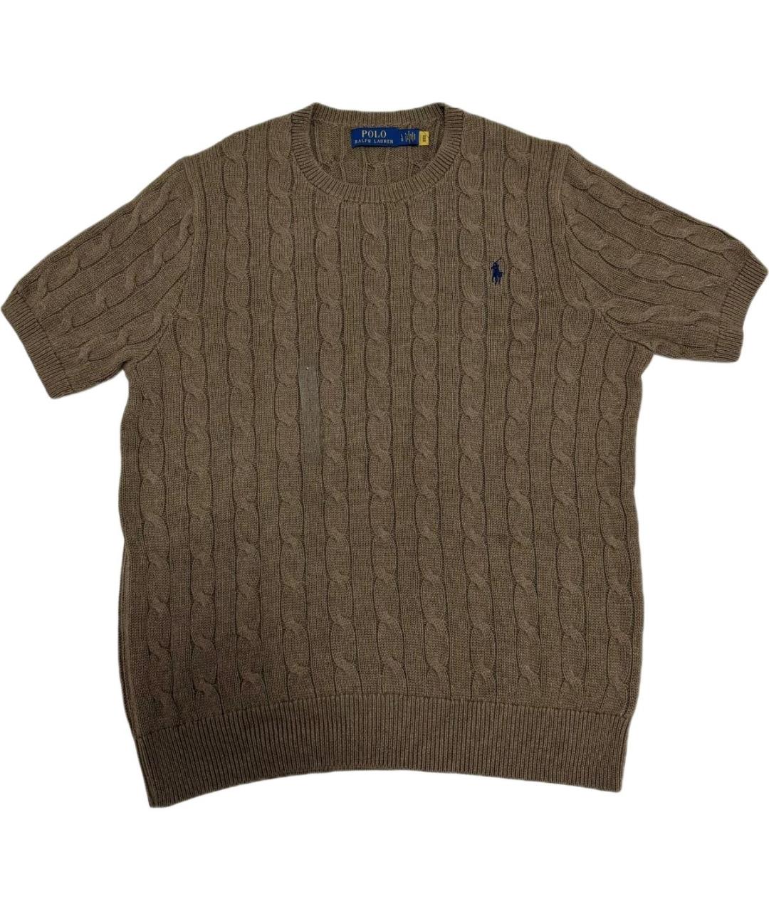 POLO RALPH LAUREN Коричневый джемпер / свитер, фото 1