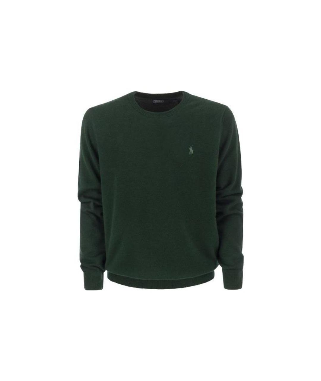 POLO RALPH LAUREN Зеленый джемпер / свитер, фото 6