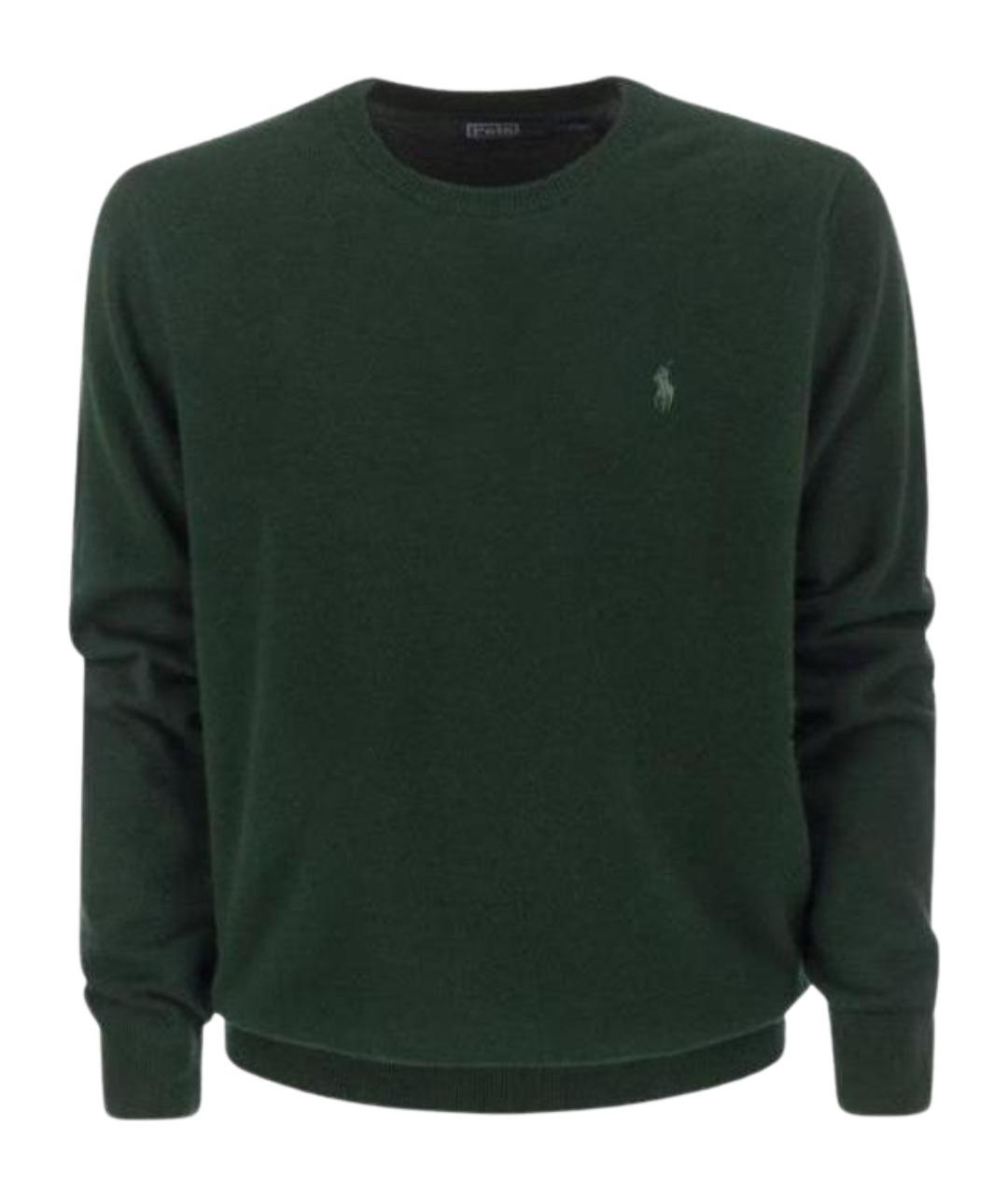 POLO RALPH LAUREN Зеленый джемпер / свитер, фото 1