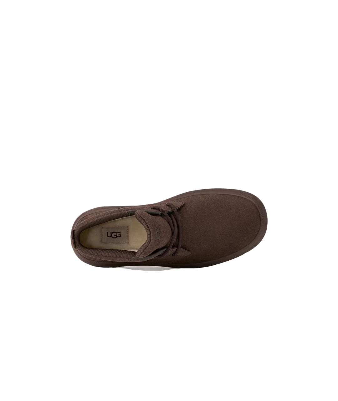 UGG Коричневые высокие ботинки, фото 4