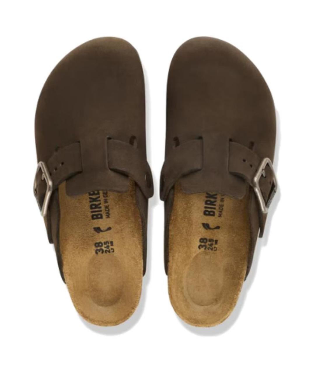 BIRKENSTOCK Коричневые сабо, фото 4