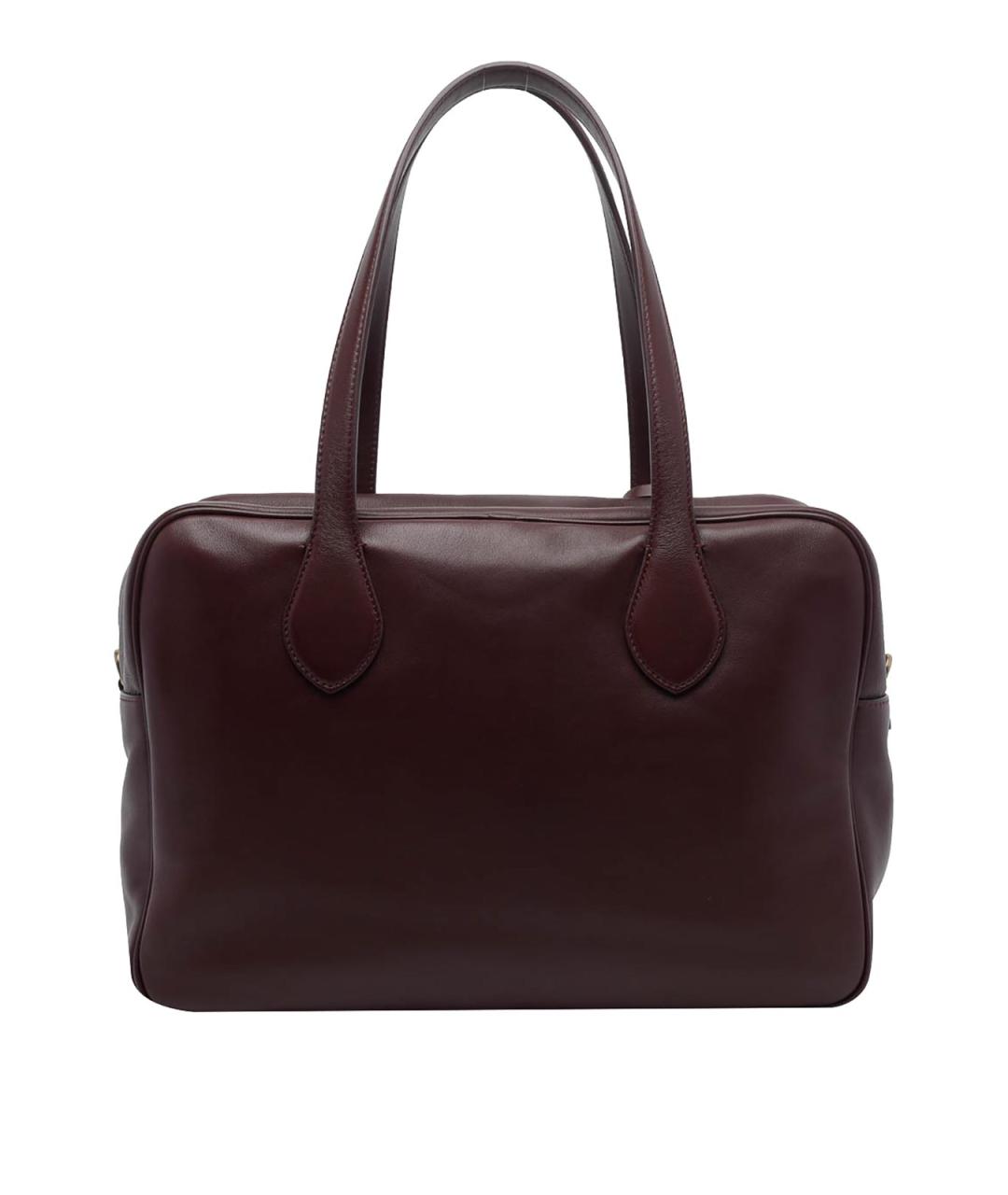 BRUNELLO CUCINELLI Коричневая кожаная сумка тоут, фото 3
