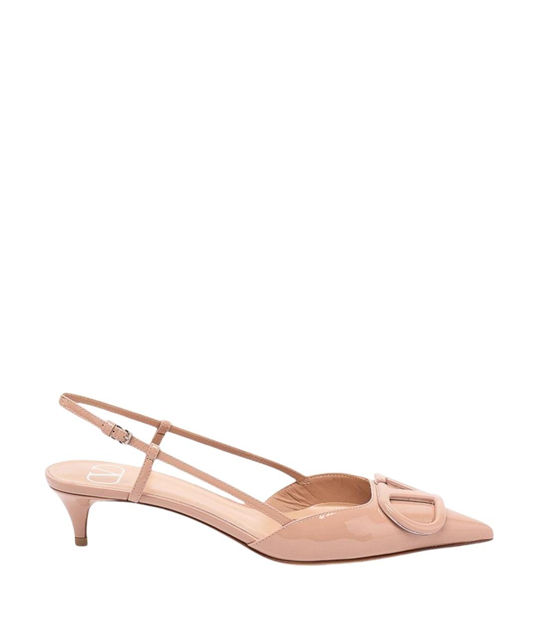 VALENTINO Розовые туфли из лакированной кожи, фото 1