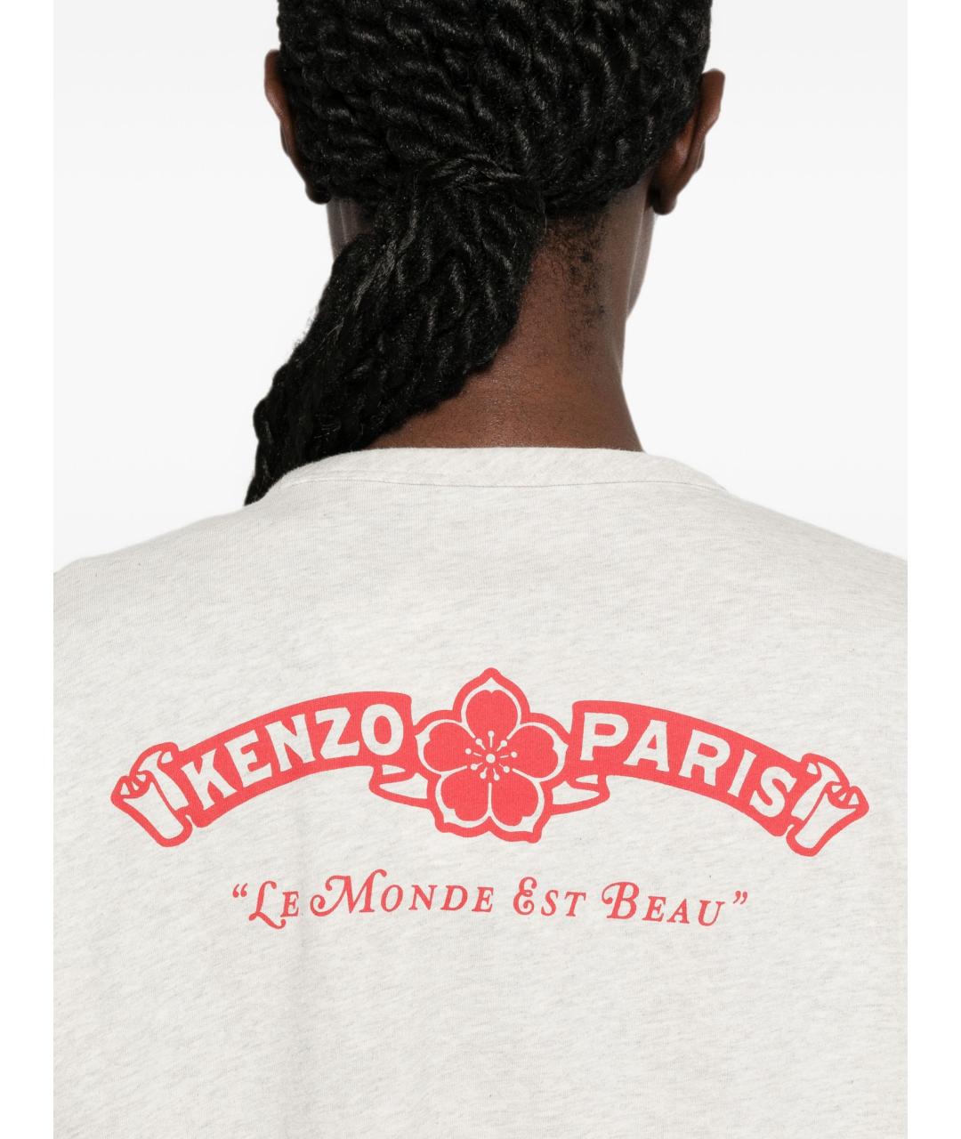 KENZO Хлопковая футболка, фото 4
