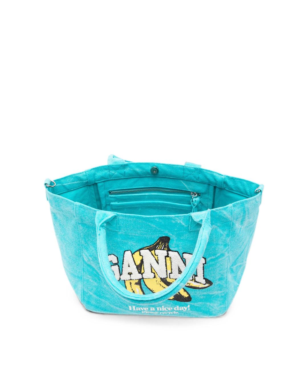 GANNI Хлопковая сумка тоут, фото 3