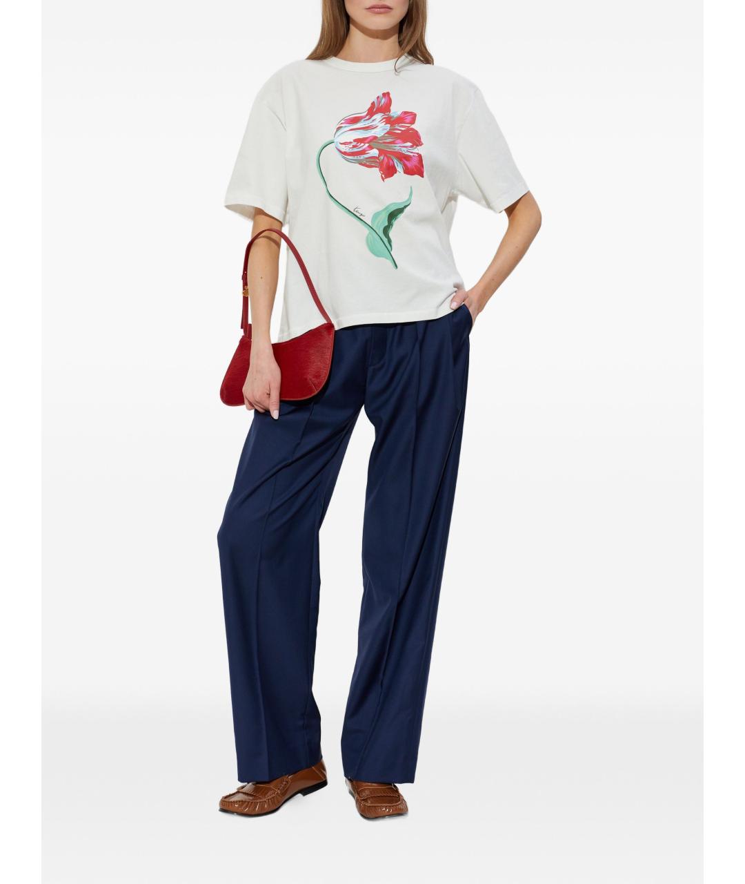 KENZO Хлопковая футболка, фото 5