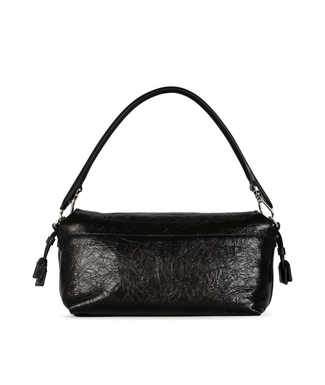 FENDI Черная кожаная сумка через плечо, фото 3