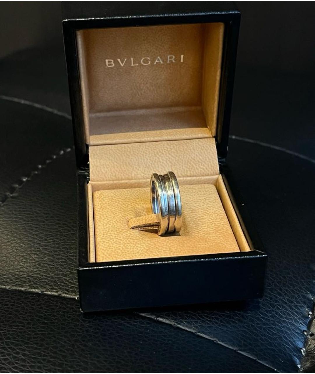 BVLGARI Серебряное кольцо из белого золота, фото 4