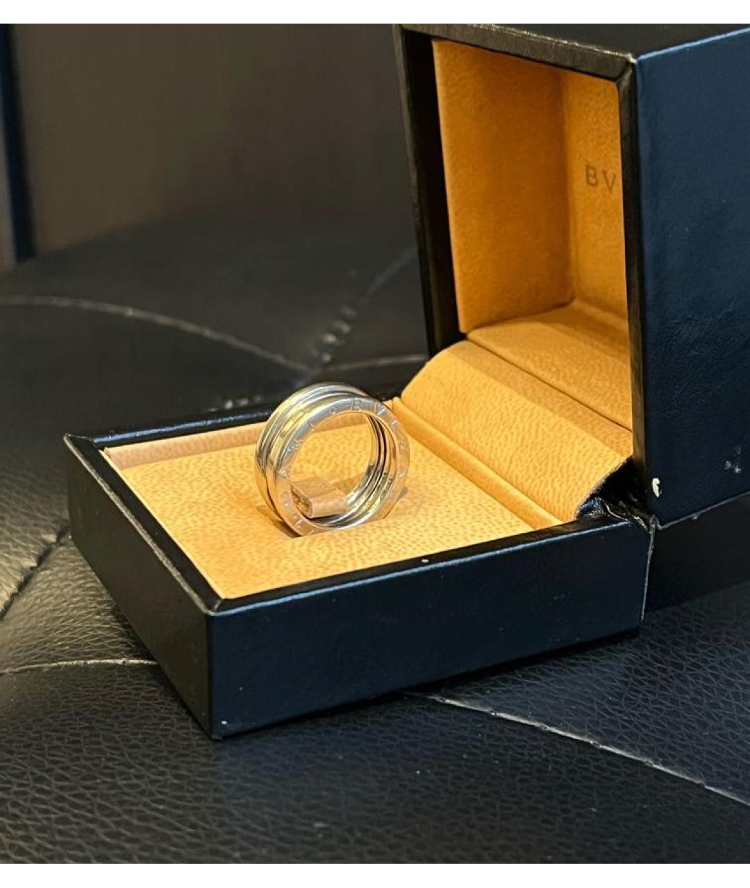 BVLGARI Серебряное кольцо из белого золота, фото 3
