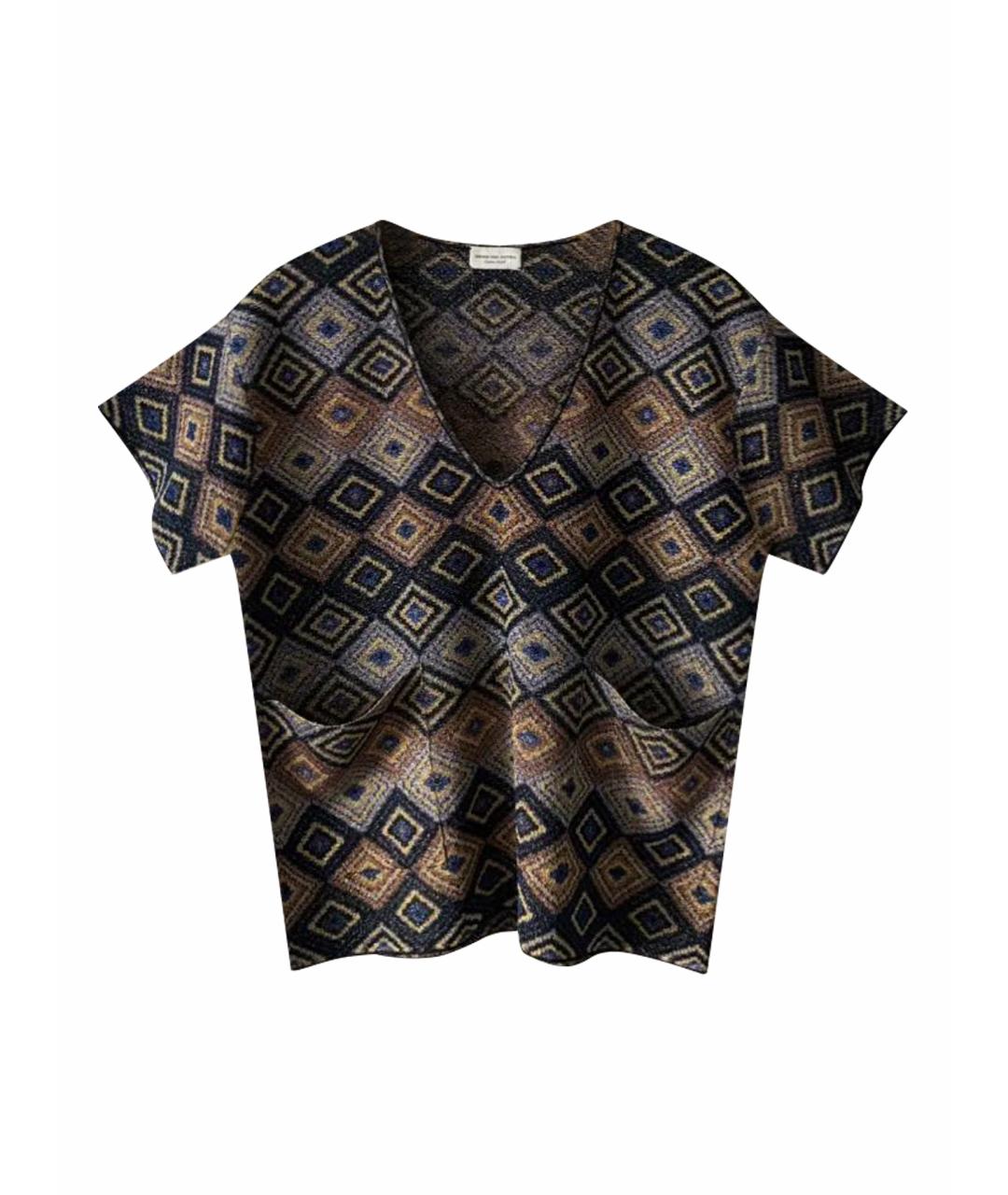 DRIES VAN NOTEN Мульти полиэстеровая блузы, фото 1