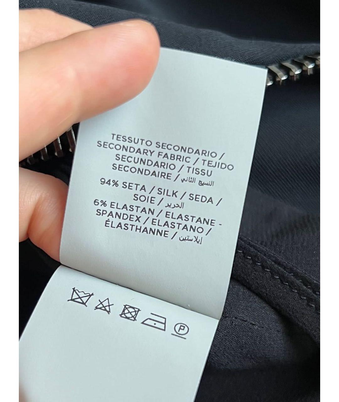 TOM FORD Черное вискозное повседневное платье, фото 8