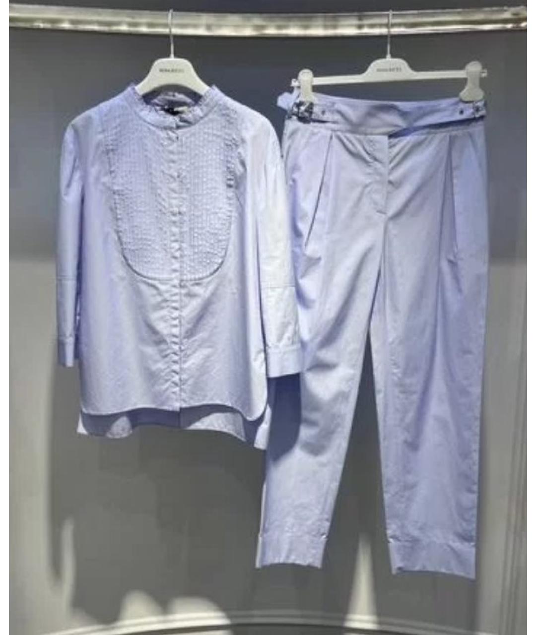 NINA RICCI Голубая хлопковая рубашка, фото 2