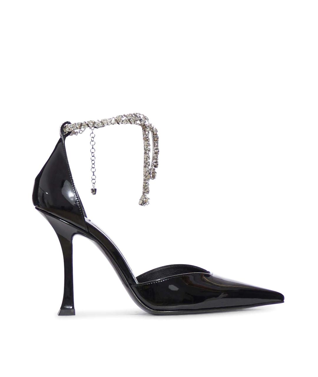 JIMMY CHOO Черные туфли из лакированной кожи, фото 1