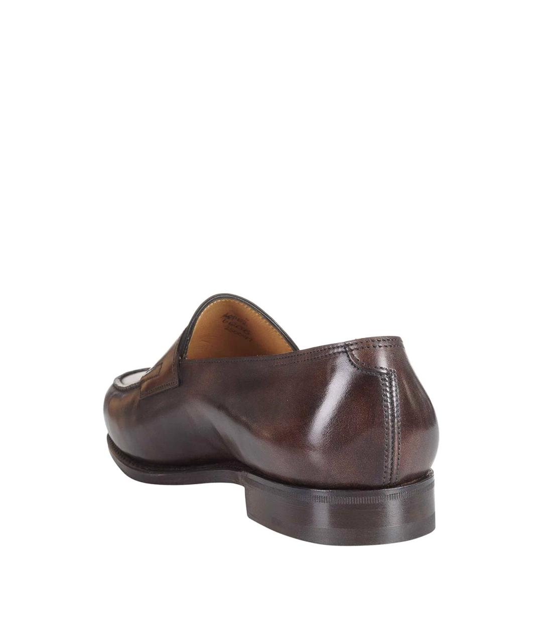 JOHN LOBB Коричневые кожаные туфли, фото 3