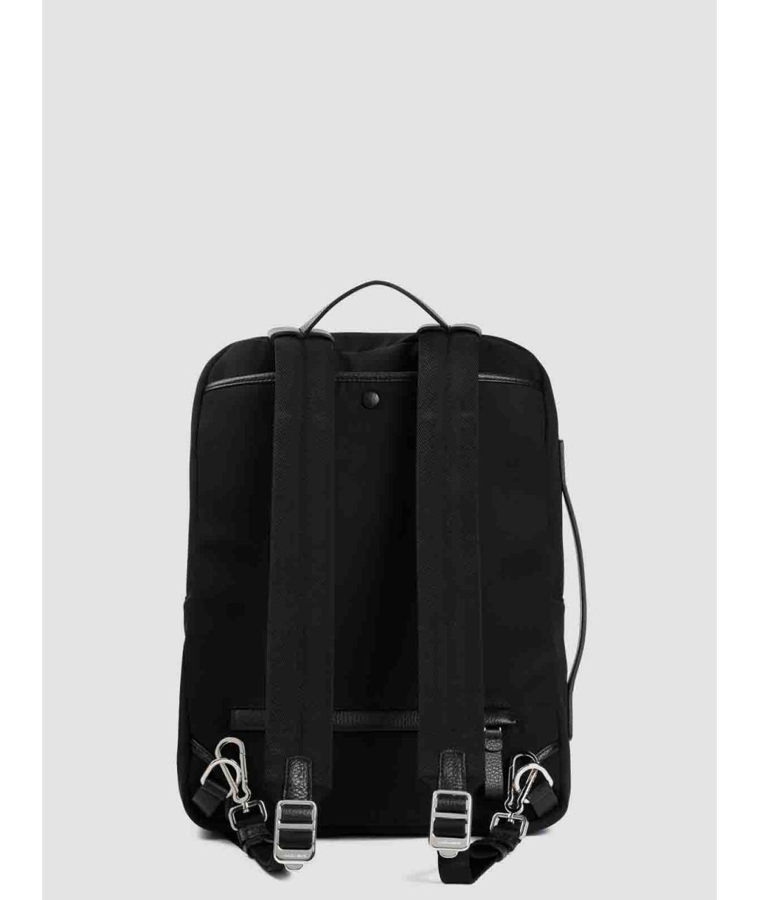 GIORGIO ARMANI Черный синтетический рюкзак, фото 3