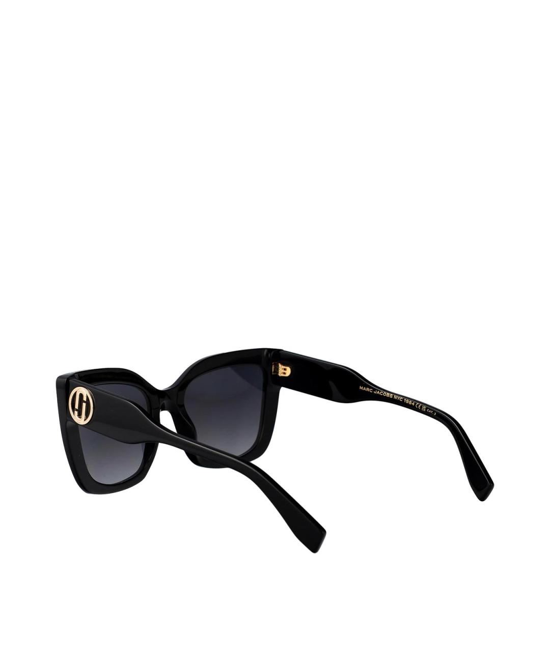 MARC JACOBS Черные пластиковые солнцезащитные очки, фото 4