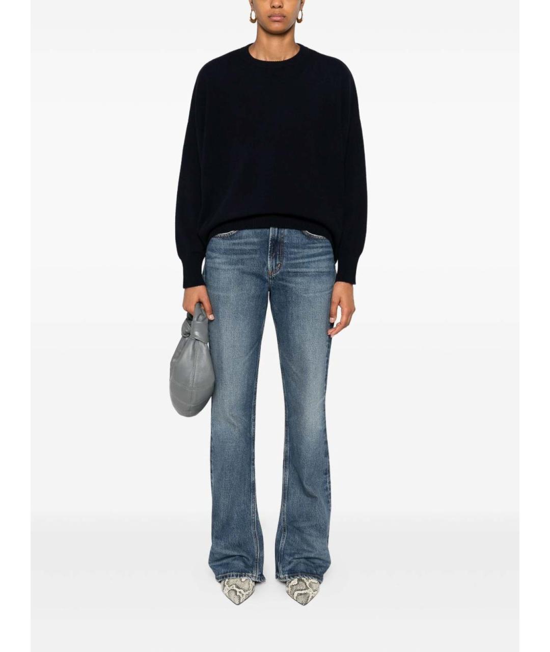 BE YOU Синий кашемировый джемпер / свитер, фото 3