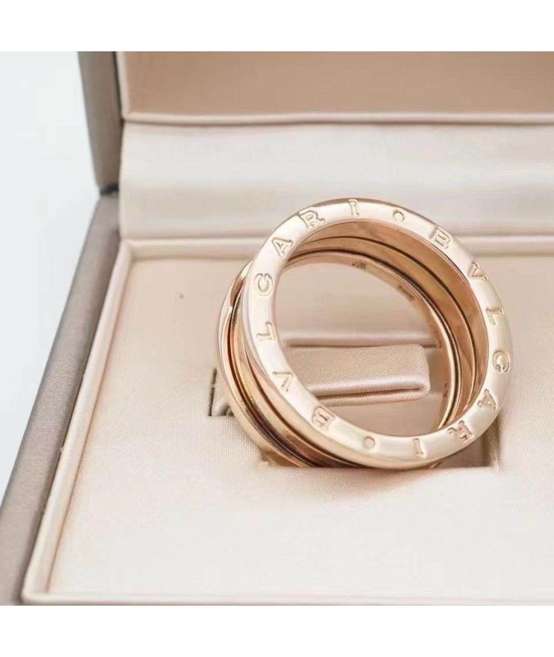 BVLGARI Золотое кольцо из розового золота, фото 3