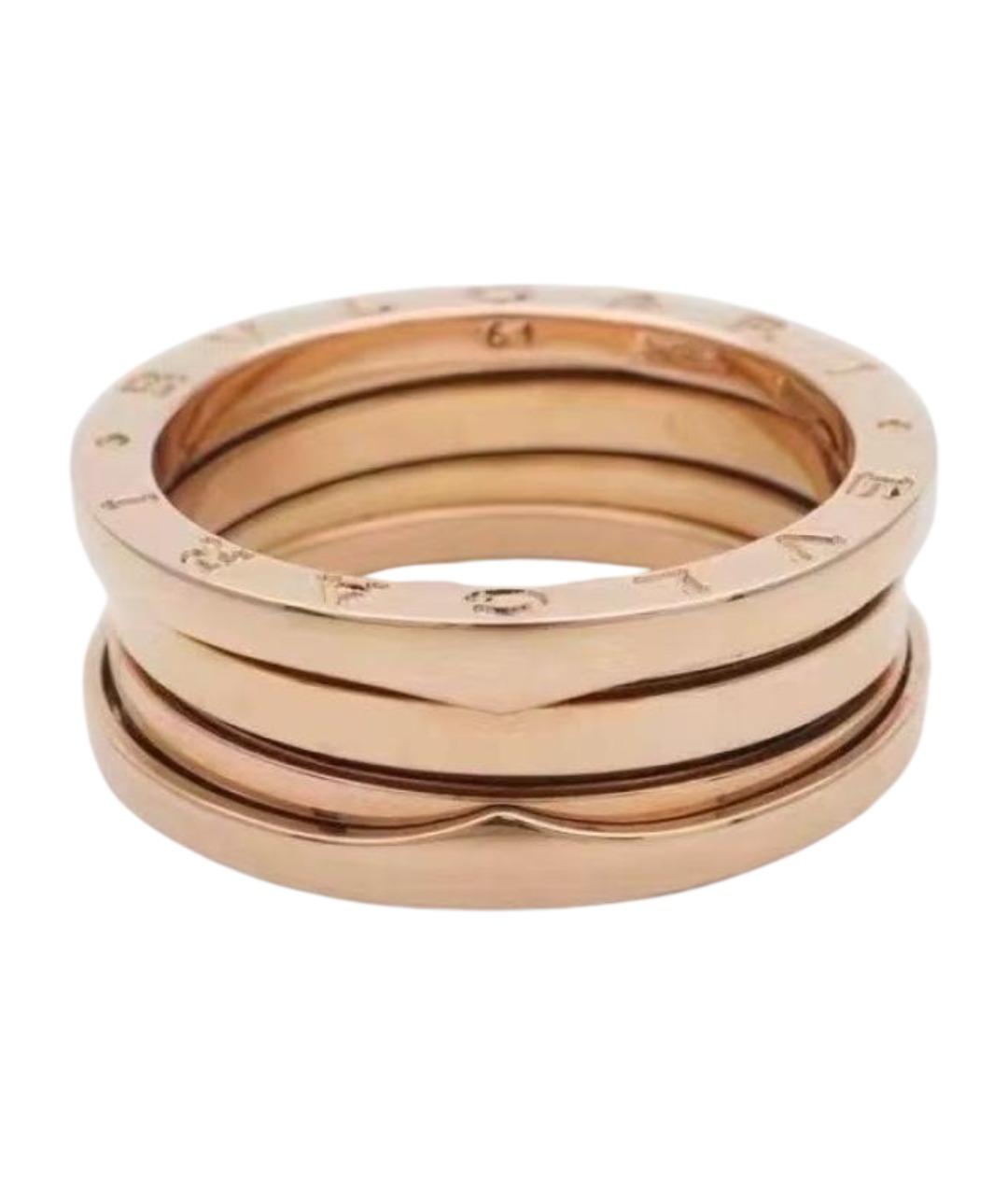 BVLGARI Золотое кольцо из розового золота, фото 1