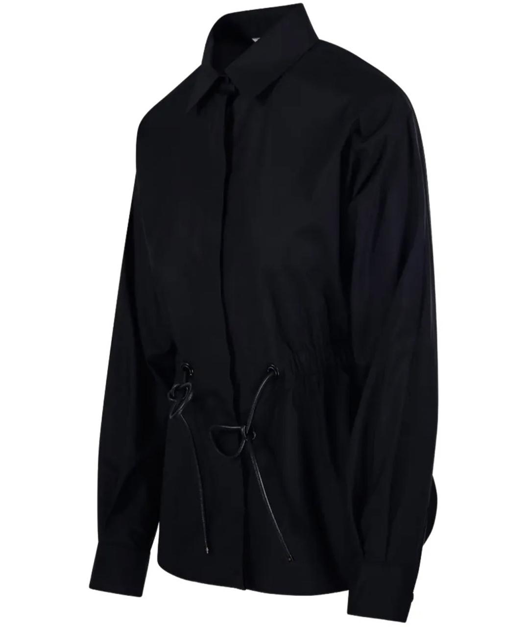 MAX MARA Черная хлопковая рубашка, фото 3