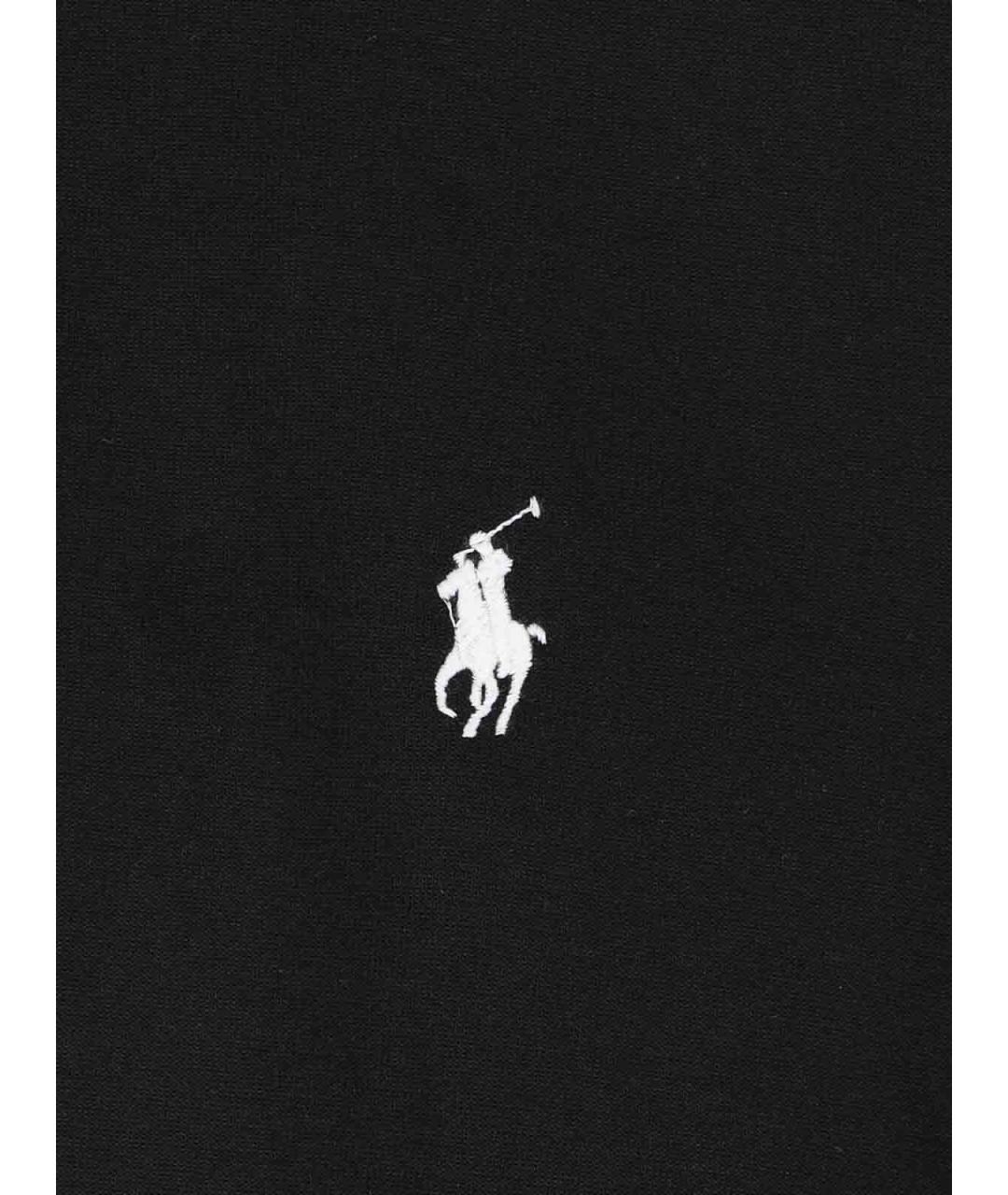 POLO RALPH LAUREN Черный хлопковый джемпер / свитер, фото 3