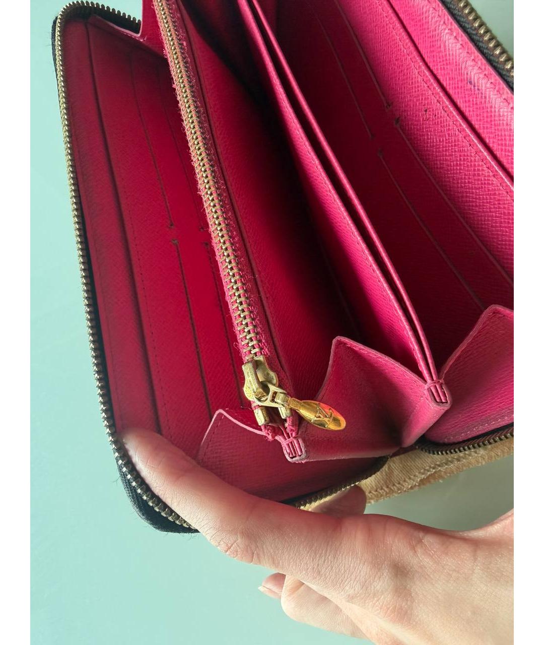 LOUIS VUITTON Черный кошелек, фото 6