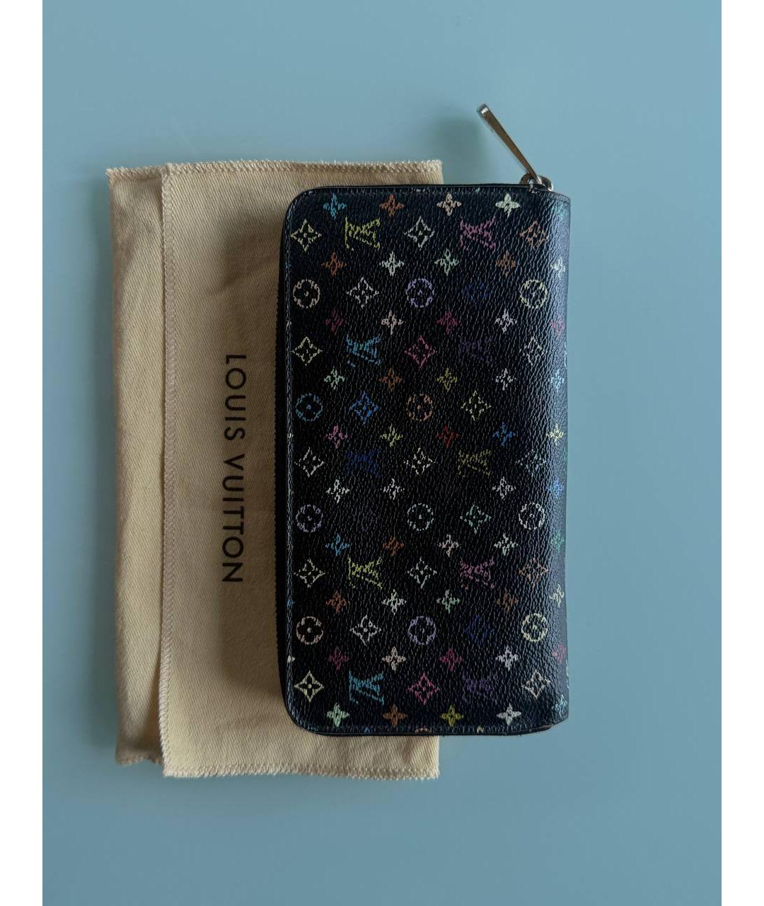 LOUIS VUITTON Черный кошелек, фото 7