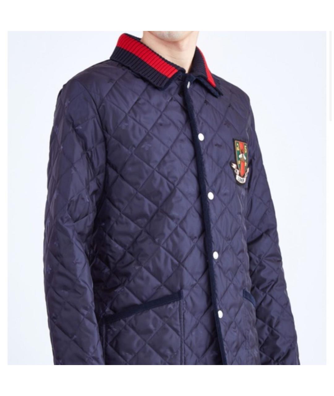 GUCCI Темно-синяя куртка, фото 4
