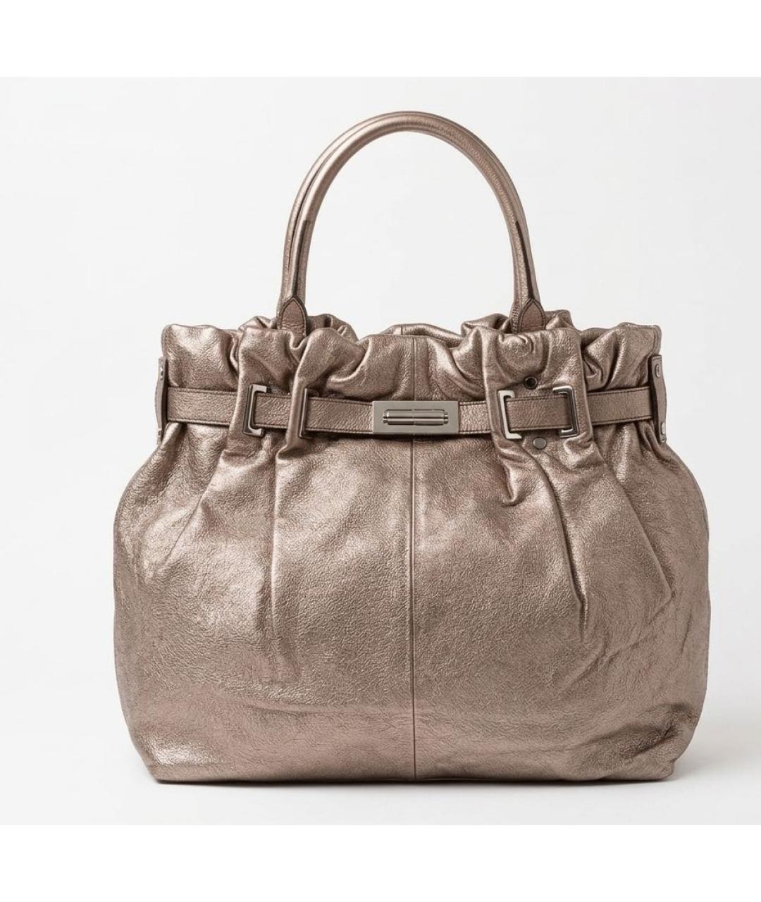 LANVIN Розовая кожаная сумка с короткими ручками, фото 9
