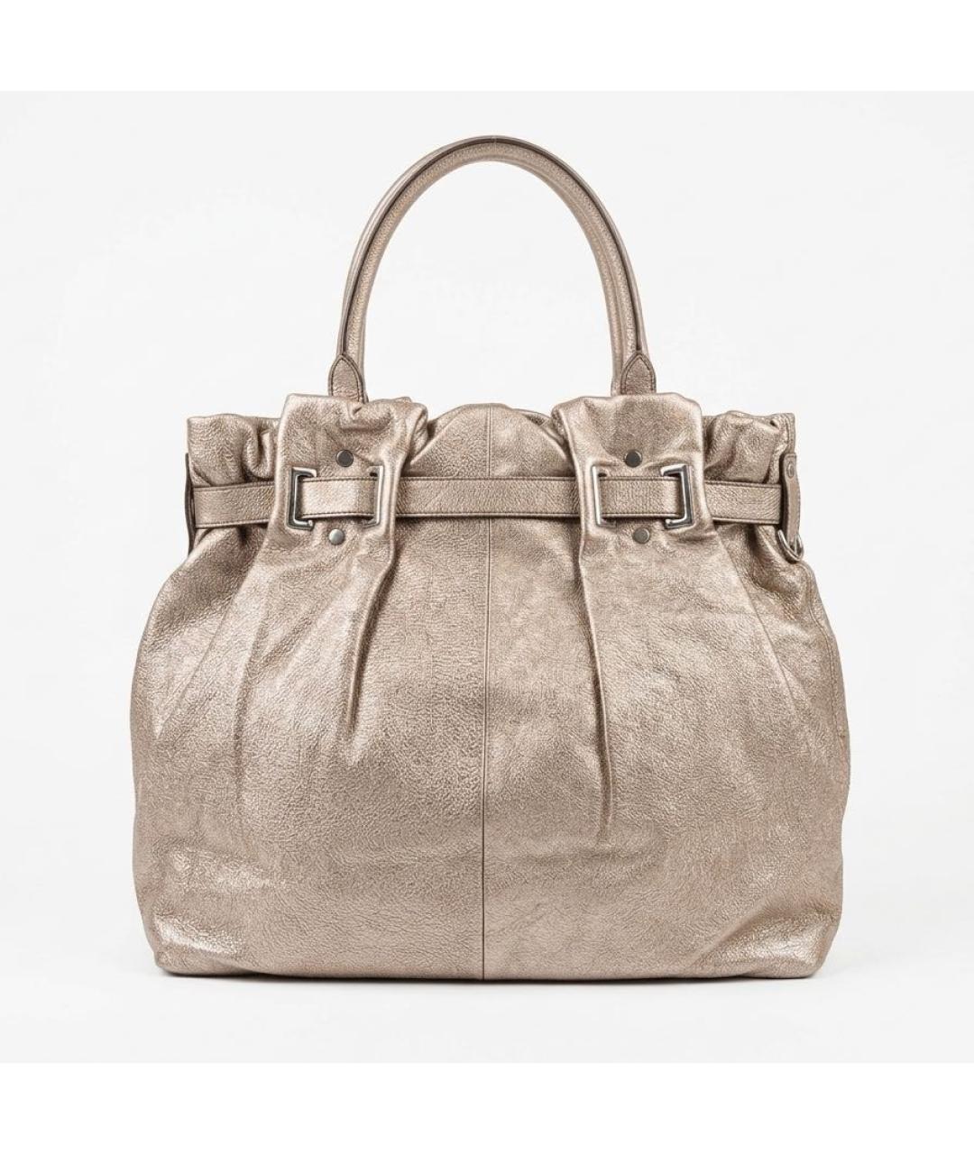 LANVIN Розовая кожаная сумка с короткими ручками, фото 2