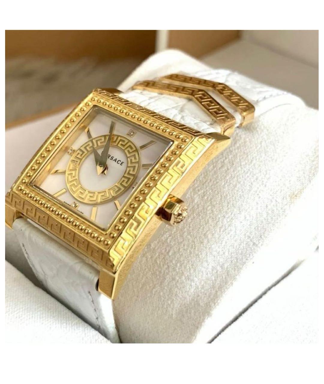 VERSACE Белые часы, фото 6