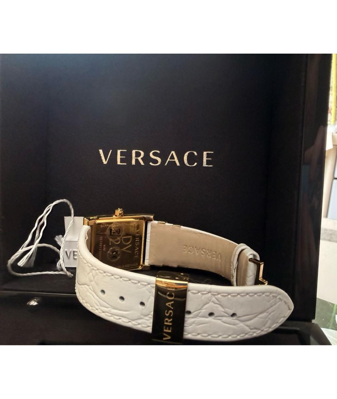 VERSACE Белые часы, фото 2