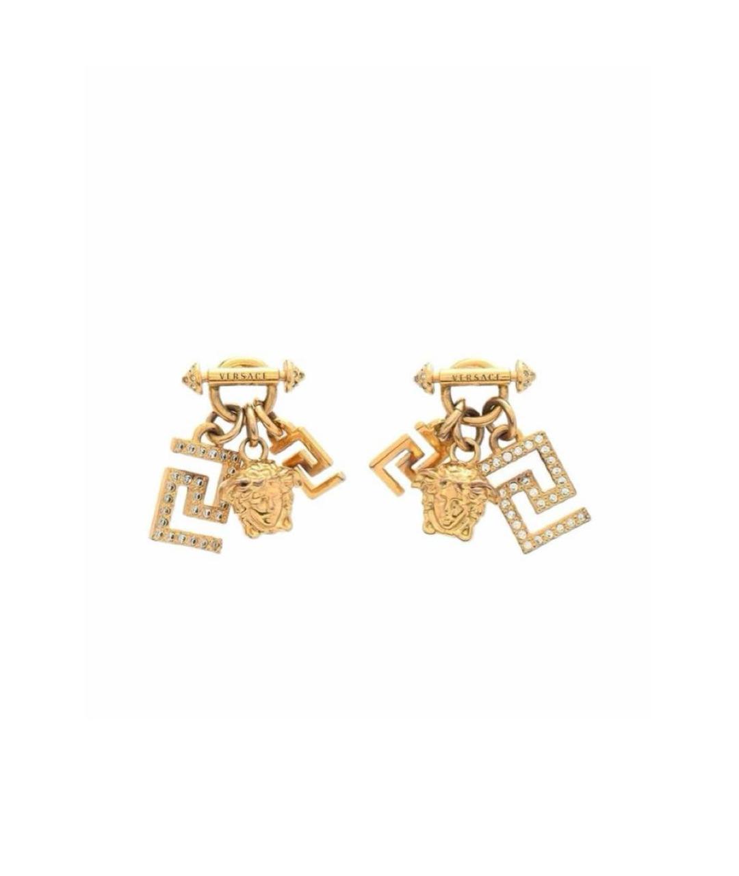 VERSACE Золотые серьги, фото 1