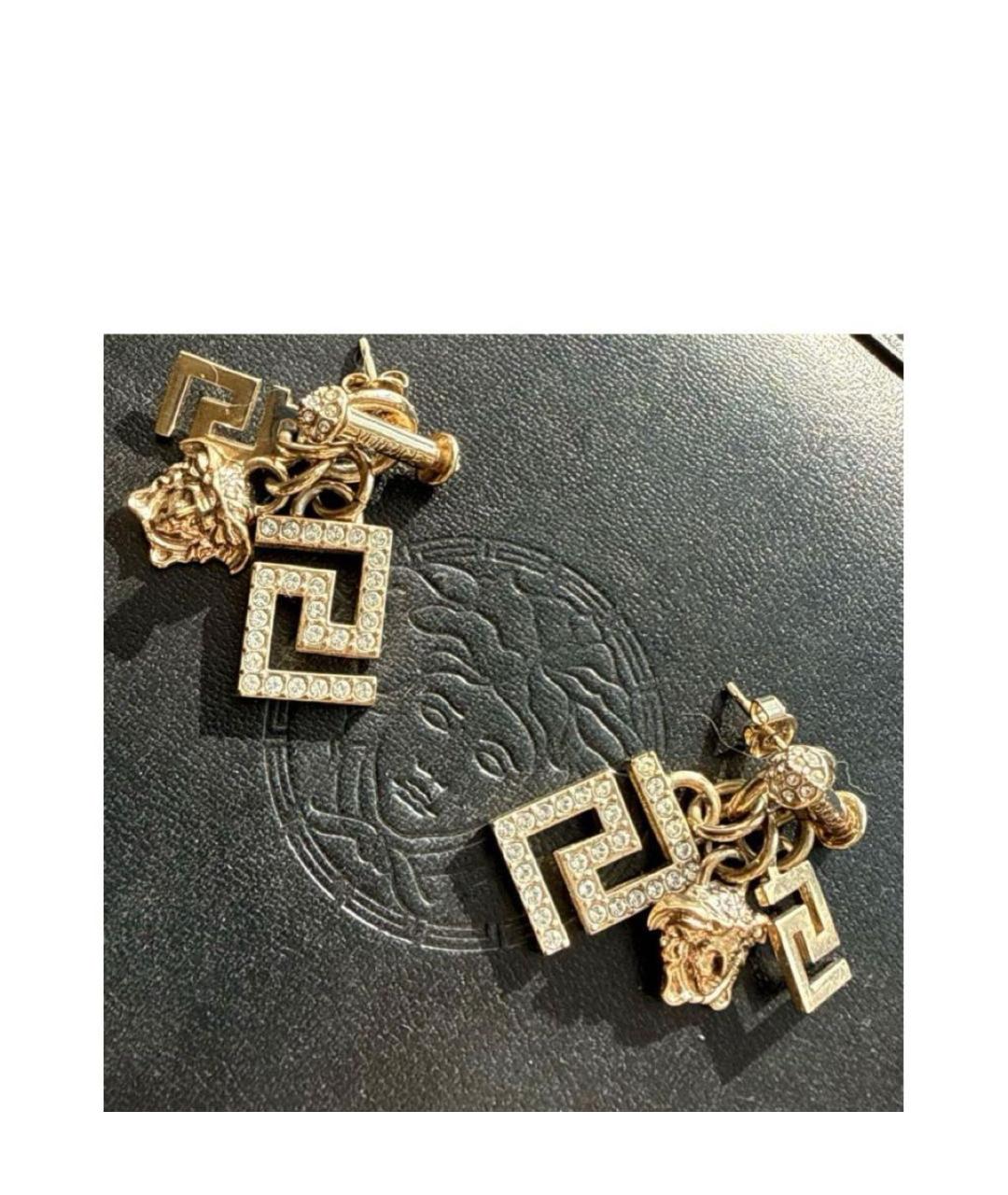 VERSACE Золотые серьги, фото 6
