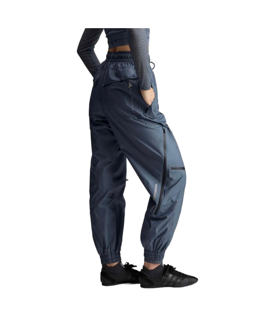 ADIDAS BY STELLA MCCARTNEY Антрацитовые спортивные брюки и шорты, фото 2