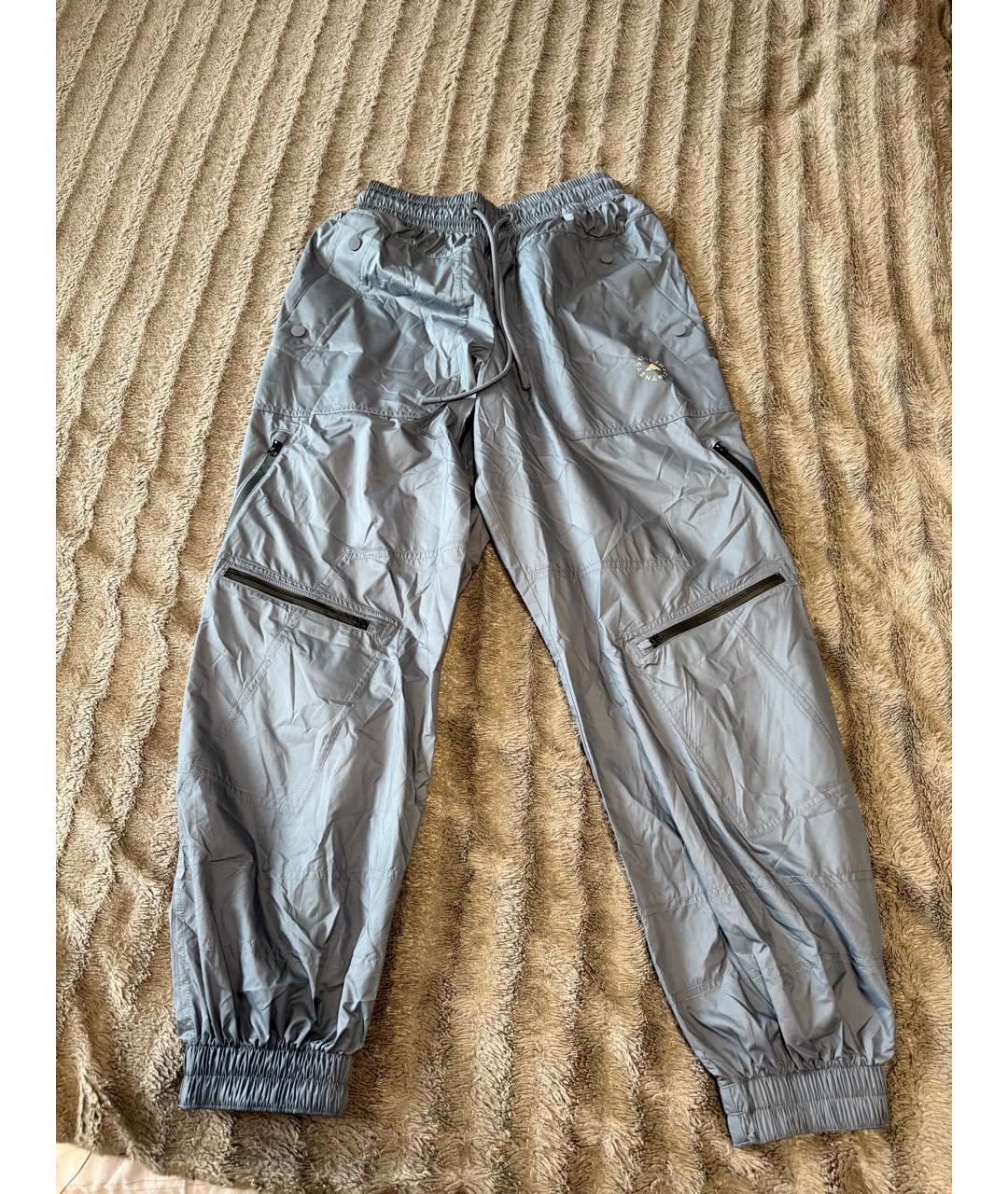 ADIDAS BY STELLA MCCARTNEY Антрацитовые спортивные брюки и шорты, фото 3