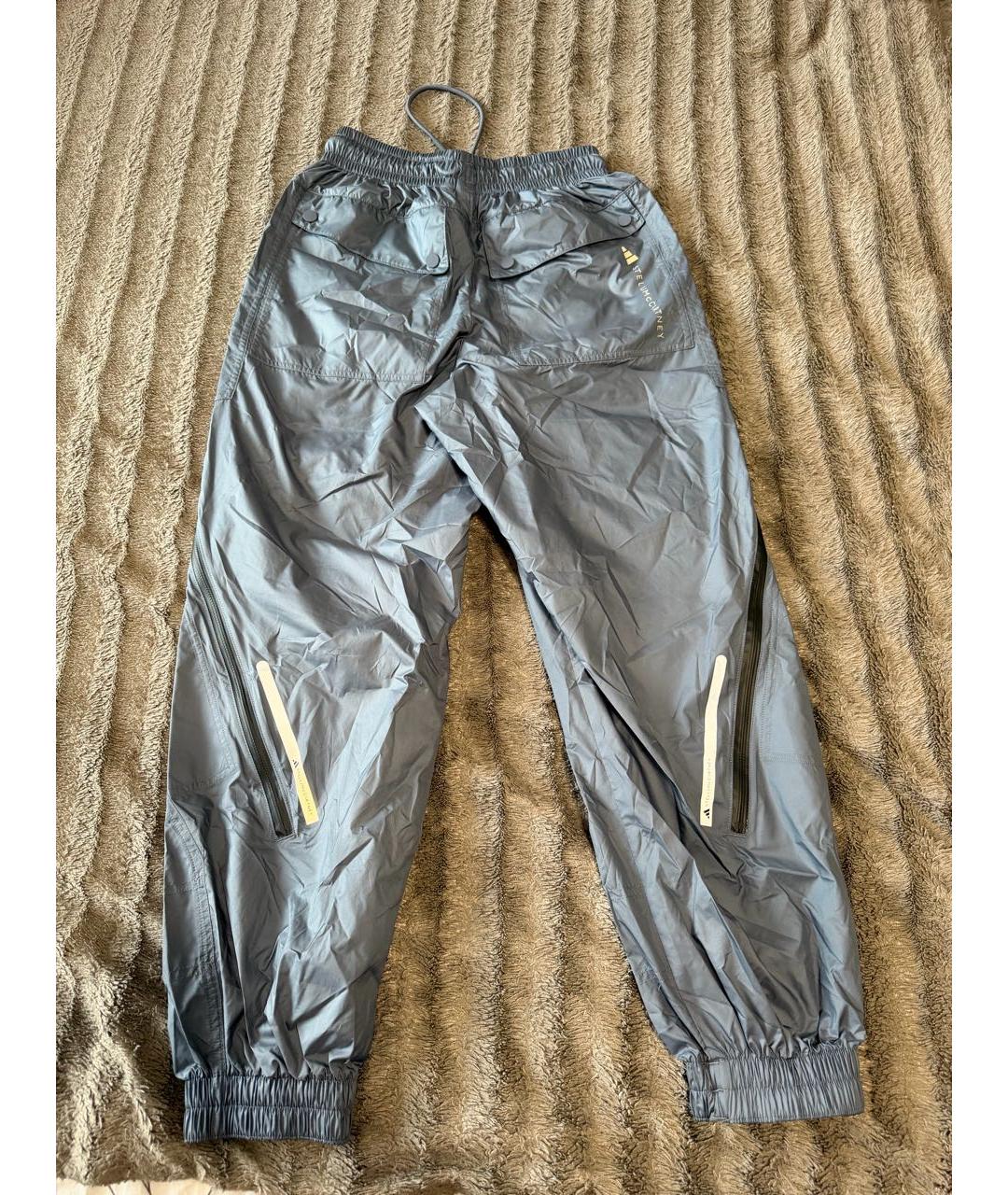 ADIDAS BY STELLA MCCARTNEY Антрацитовые спортивные брюки и шорты, фото 4