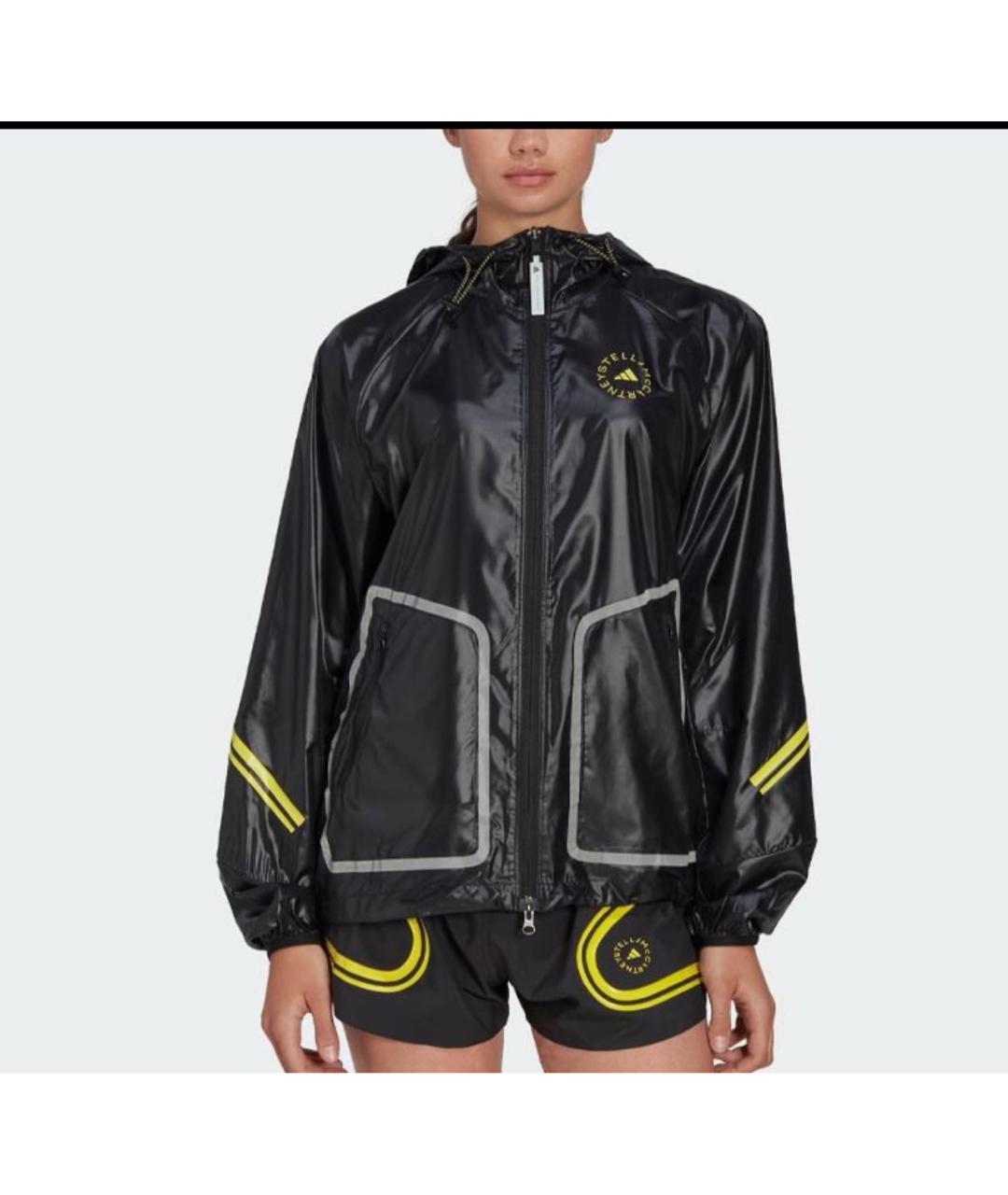 ADIDAS BY STELLA MCCARTNEY Черная спортивная куртка, фото 5