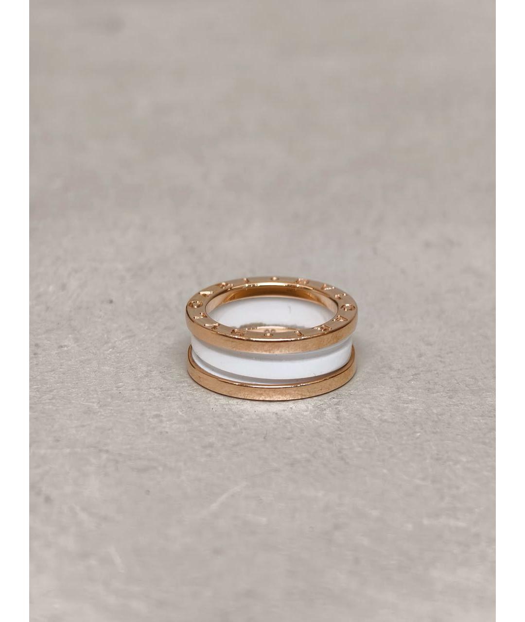 BVLGARI Золотое кольцо из розового золота, фото 8