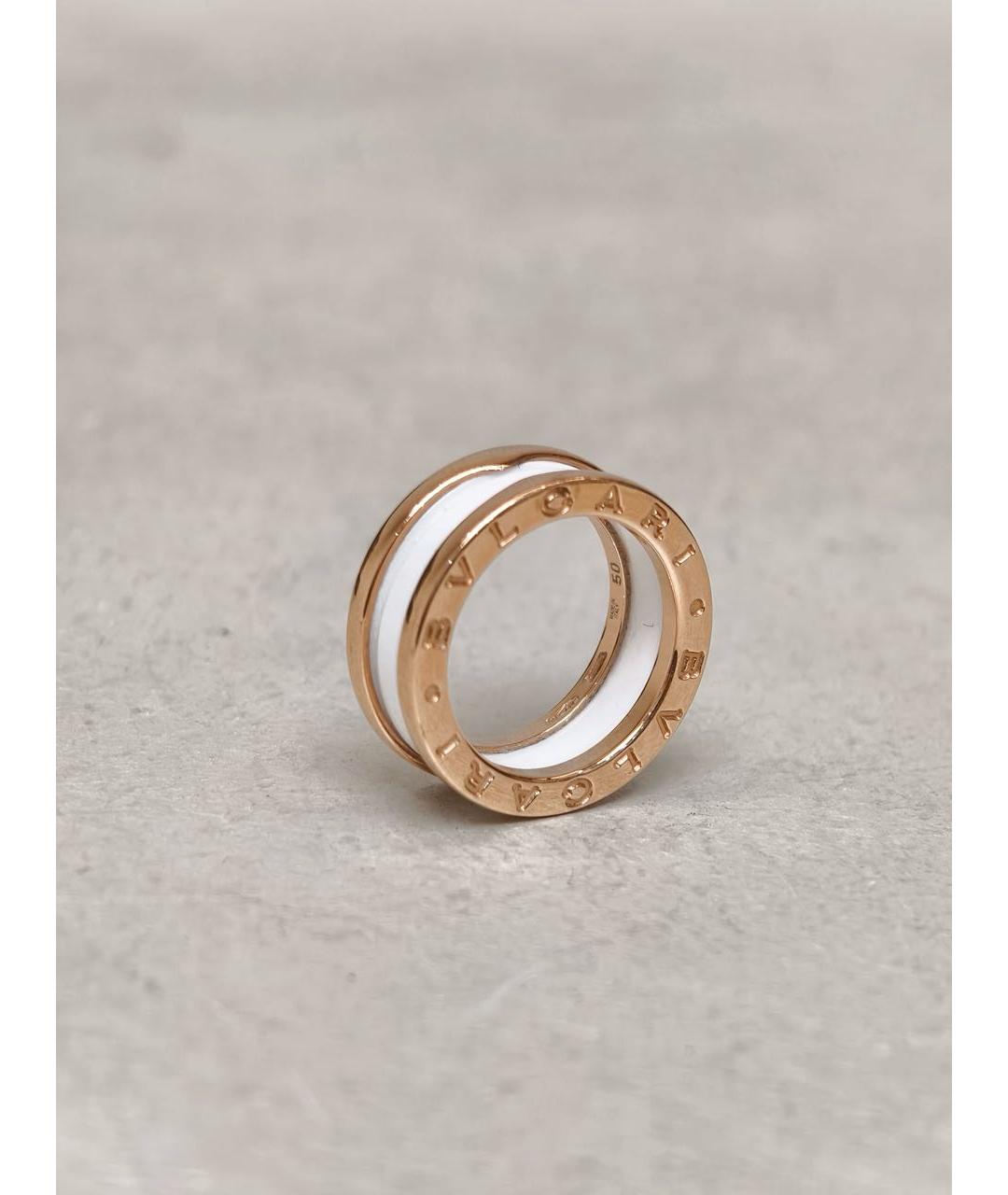 BVLGARI Золотое кольцо из розового золота, фото 6