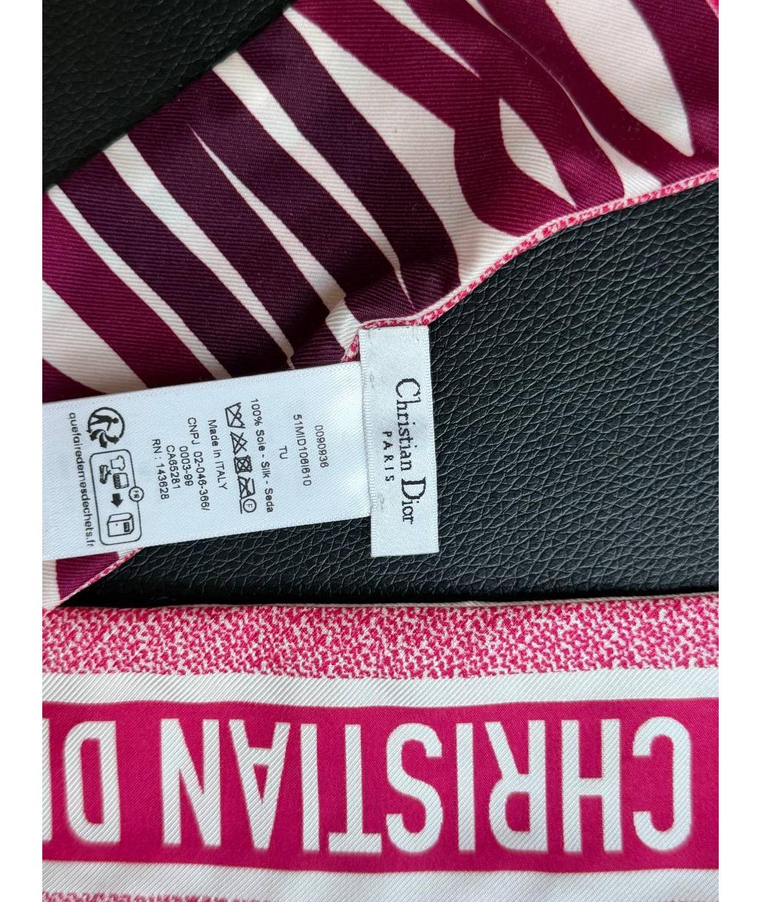 CHRISTIAN DIOR Мульти шелковый платок, фото 3