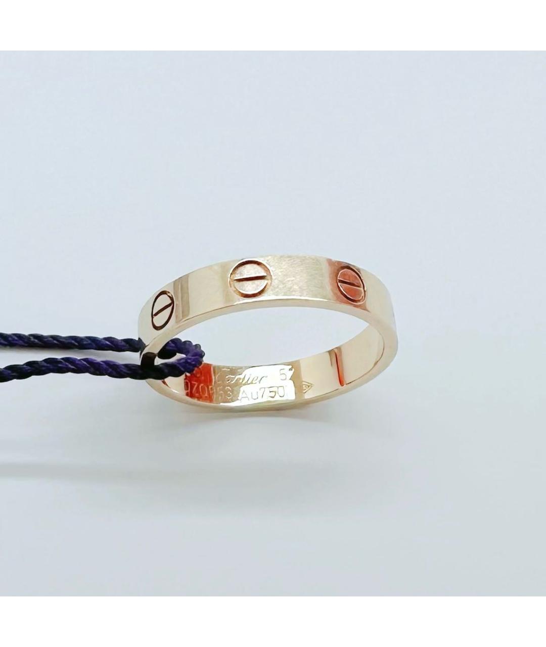 CARTIER Золотое кольцо из розового золота, фото 2