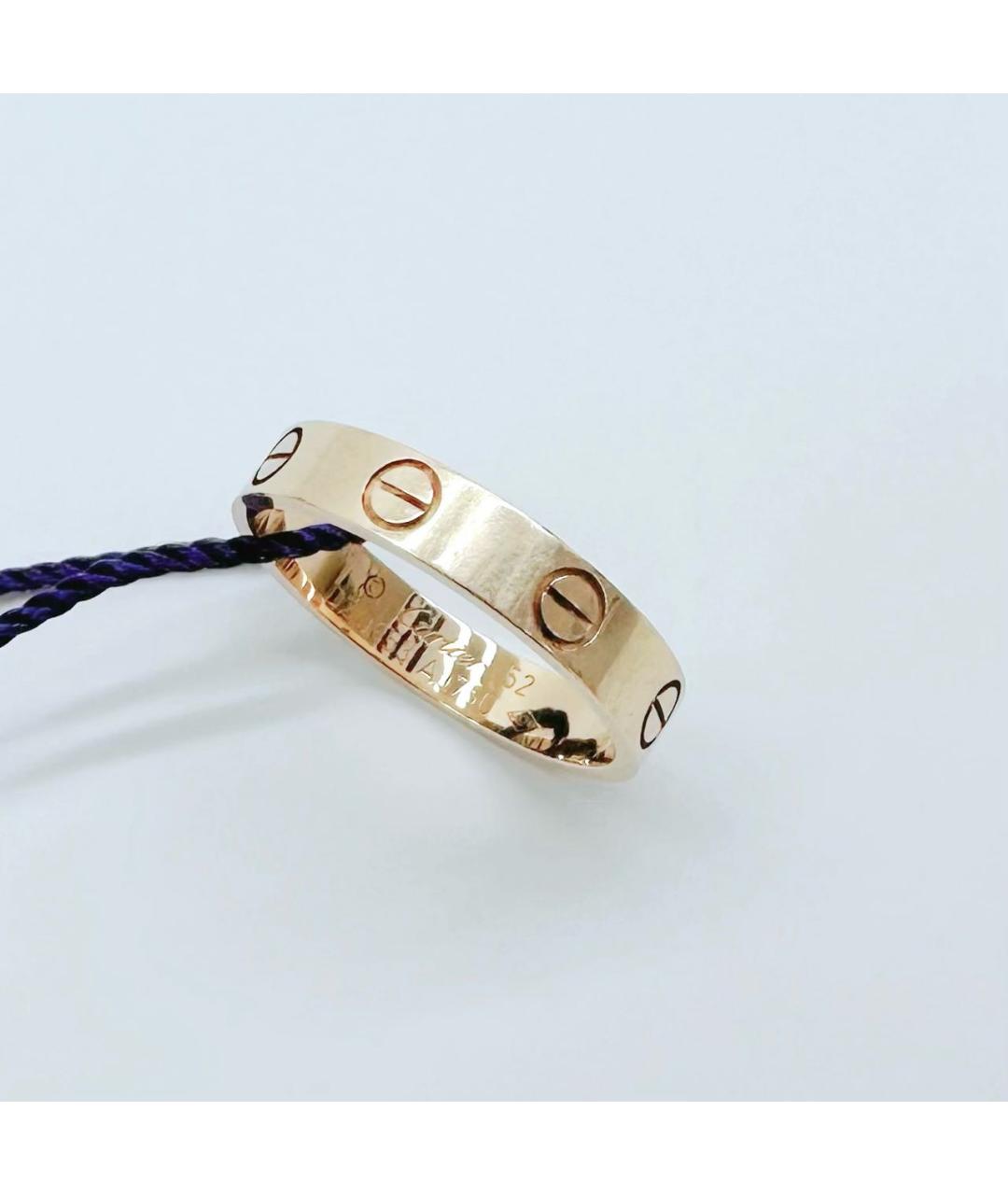 CARTIER Золотое кольцо из розового золота, фото 5