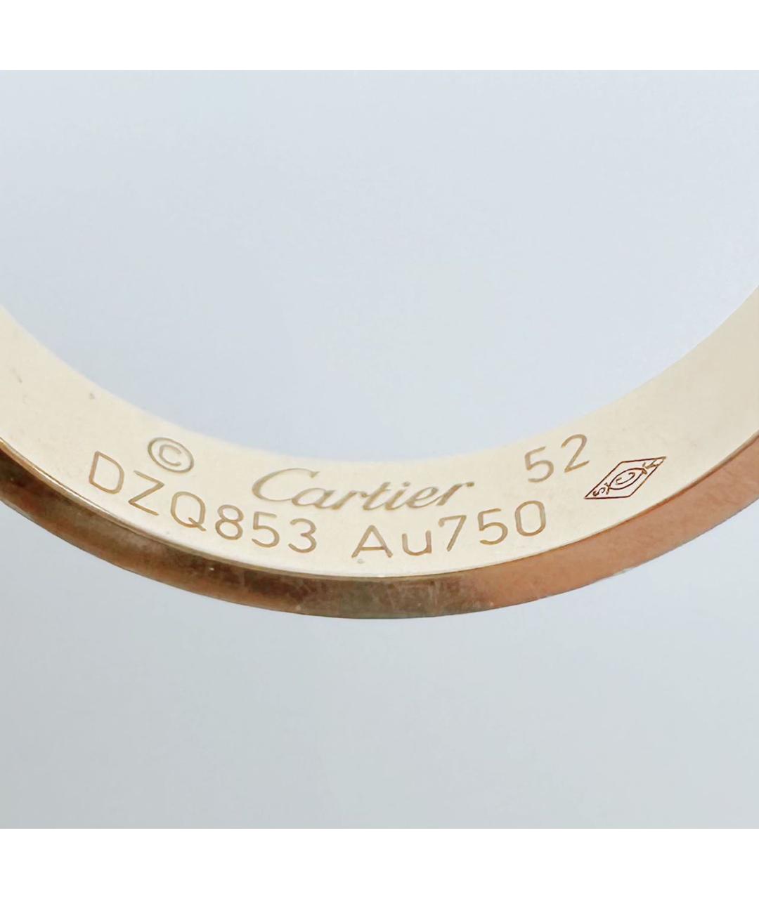 CARTIER Золотое кольцо из розового золота, фото 4