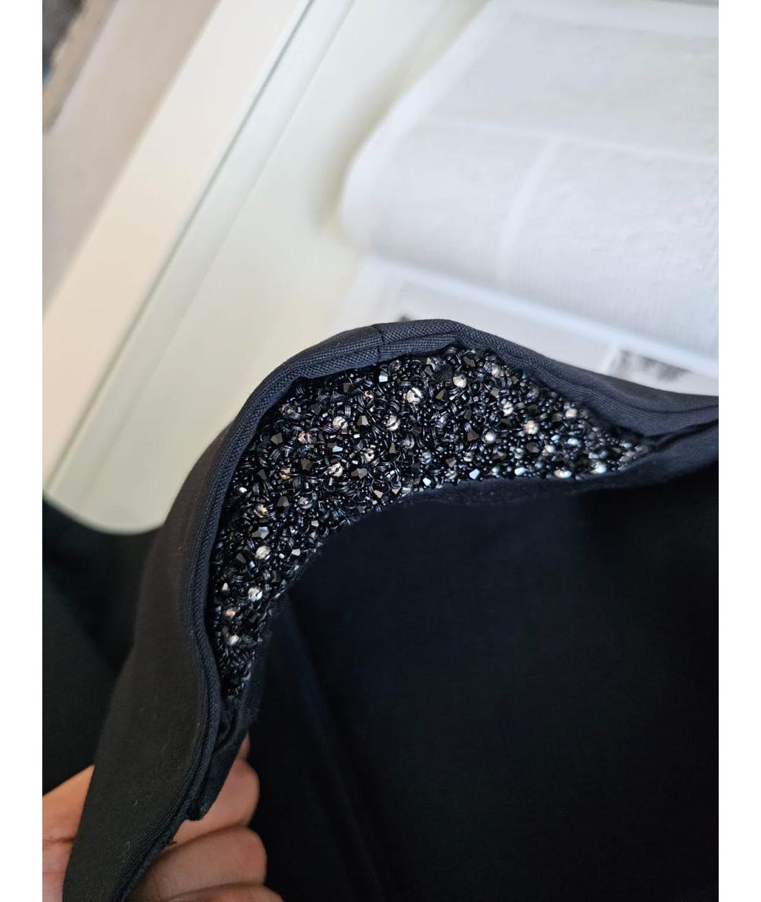 SAINT LAURENT Черное повседневное платье, фото 7