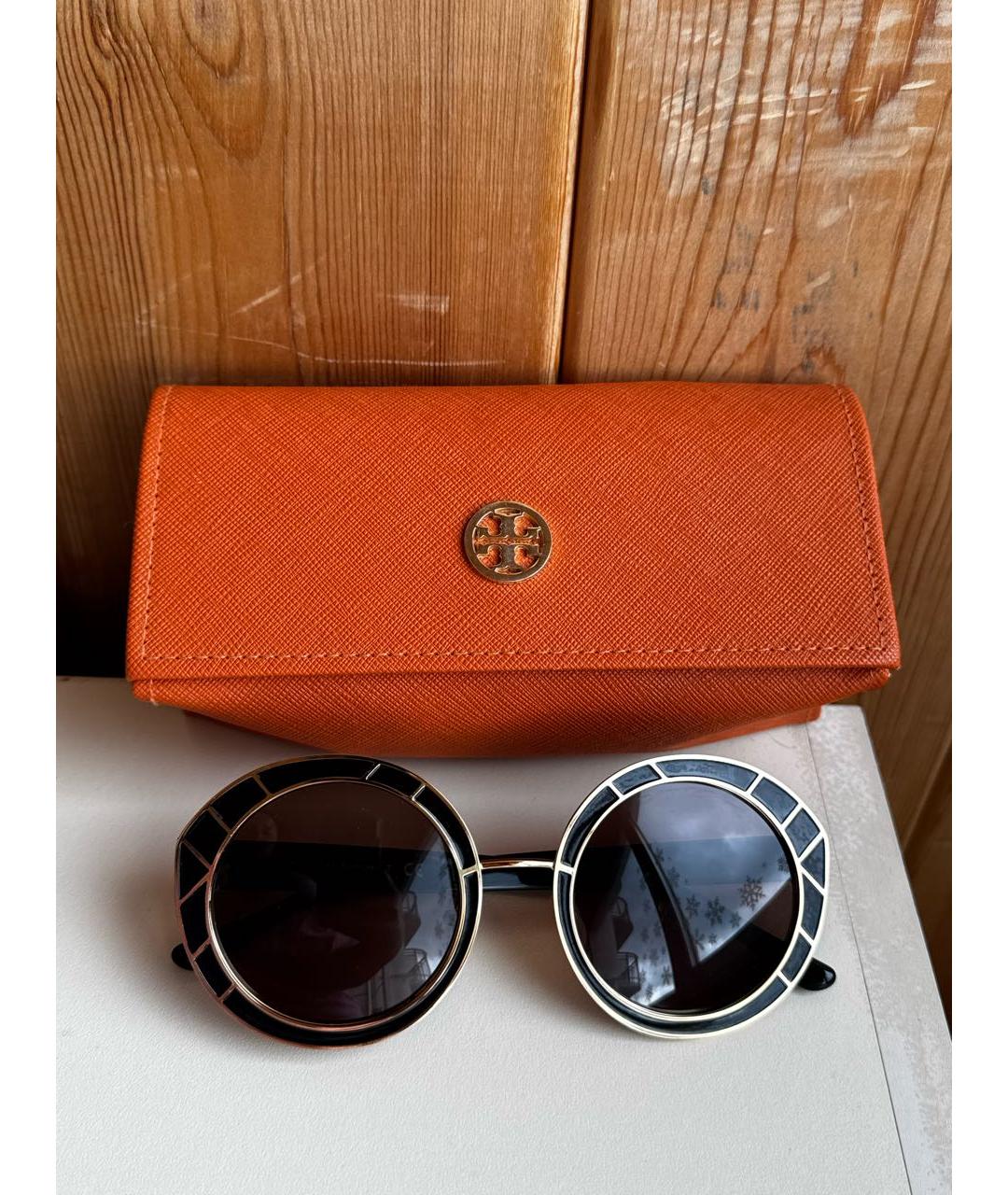 TORY BURCH Черные солнцезащитные очки, фото 9